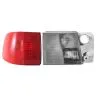 Audi 100/A6 1990-1997 Rear Light Lens Left Outer Sedan Red