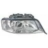 Audi A6 1997-1999 Faro Destro Regolazione Manuale/Elettrica Con Indicatore di Direzione H1+H7