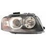 Audi A3 2003-2005 Doppelscheinwerfer Rechts Ohne Motor D2S+H7 Xenon