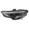 Audi A3 2020-2024 Faro Anteriore Sinistro Regolazione Elettrica + Motore Illuminazione Adattiva Nero LED Valeo