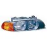 BMW 5 E39 1995-2000 Scheinwerfer rechts + Motor Mit orangem Blinker HB3+H7