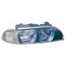 BMW 5 E39 1995-2000 Farol Direito + Motor Com Pisca Branco HB3+H7
