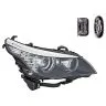 BMW 5 E60 2007-2010 Faro anteriore Destro Con indicatore di direzione Con luce diurna + Motore Xenon Hella