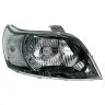 Chevrolet Aveo Hback 2008-2011 Faro Derecho Regulación Eléctrica + Motor Con Intermitente Negro H4