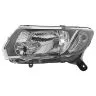 Dacia Logan/Logan MCV/Sandero Faro Sinistro Con Indicatore di Direzione Con Luce Diurna Regolazione Elettrica H4 Valeo