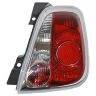 Fiat 500 2007-2015 Rear Light Right Coupe Cabrio Without Electrical Part