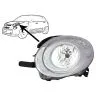 Fiat 500L 2012-2021 Farol Esquerdo Regulação Eléctrica + Motor Com Pisca Superior Alumínio H7