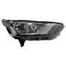 Ford Transit Connect 2018+ Double Phare Droit + Moteur Noir H15+H7
