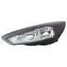 Ford Focus 2014-2018 Faro anteriore sinistro con luce diurna LED regolazione elettrica + motore nero H1+H7 Varroc