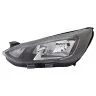 Ford Focus 2018-2022 Faro Doppio Sinistro Regolazione Elettrica + Motore Nero H1+H7 LED