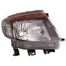 Ford Ranger 2011-2015 Koplamp Links Zonder Dagrijlicht Handmatige/Elektrische Regeling Zonder Motor Zwart H4