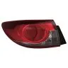 Mazda 6 2013-2014 Rear Light Lens Left Outer 4-Door