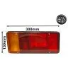 Iveco Turbo Daily 2000-2006 Feu Arrière Gauche Pick-up / Châssis-Cabine