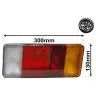 Iveco Turbo Daily 2000-2006 Rear Light Right Pickup / Chassis Cab