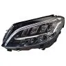 Mercedes C W205 2018-2021 Faro Sinistro Senza Illuminazione Adattiva + Motore LED