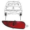 Opel Combo/Corsa C 2004-2012 Rear Fog Light Right
