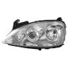 Opel Combo/Corsa C 2004-2012 Farol Esquerdo + Motor Com Pisca H7