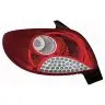 Peugeot 206+ 2009+ Achterlicht Links Wit