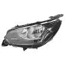 Peugeot 208 2019-2023 Faro Doppio Sinistro Senza Motore Regolazione Elettrica Con Luce Diurna Nel Paraurti H9