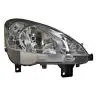 Peugeot Partner 2008-2012 Farol Direito Ajuste Elétrico + Motor Com Pisca H4