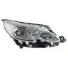 Peugeot 2008-2016 Farol Duplo Direito Sem Motor Ajuste Elétrico H7