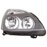 Renault Clio II/Clio Campus 2004-2012 Farol Direito Sem Motor Com Pisca Grijze Rand H1+H7