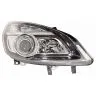 Renault Scenic 2006-2009 Farol Direito Sem Motor Ajuste Elétrico Com Pisca Preto H1+H7