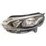 Toyota Proace 2016+ Faro Sinistro Regolazione Elettrica + Motore H1+H7 Varroc