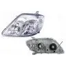 Toyota 2002-2007 Farol Esquerdo Sem Motor Com Pisca Break HB3+H7