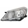 Toyota Yaris 2011-2014 Faro Sinistro Regolazione Elettrica + Motore Con Indicatore di Direzione H4