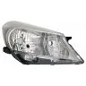 Toyota Yaris 2011-2014 Farol direito Regulação elétrica + Motor Com pisca H4