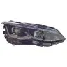 Volkswagen Golf 8 Farol dianteiro direito 2020-2024 LED Azul GTE Com luz de curva Com luz diurna