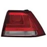 Volkswagen Golf VII 2012-2017 Farolim Traseiro Direito 3/5D Exterior Valeo