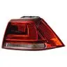 Volkswagen Golf VII 2012-2017 Feu Arrière Droit 3/5D Extérieur Noir Valeo
