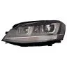 Volkswagen Golf VII 2012-2017 Dubbele Koplamp Voor Links Zonder Motor Met Bochtverlichting D3S+H7 LED Xenon