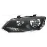 Volkswagen Polo 2014-2017 Faro Anteriore Sinistro Regolazione Elettrica + Motore H7 Hella