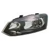 Volkswagen Polo 2009-2014 Koplamp Links Elektrische Regeling + Motor H4