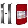 Volkswagen Caddy 2004-2010 Rear Light Right Barn Doors Without Electrical Part