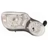 Skoda Yeti 2009-2014 Farol Direito Regulação Elétrica + Motor Com Pisca + Farol de Nevoeiro H4+H7
