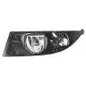 Skoda Fabia/Roomster 2010-2015 Faro Antiniebla Izquierdo con Luz Diurna Negro H8