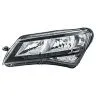 Skoda Superb 2015-2019 Dubbele Koplamp Voor Links Elektrische Regeling + Motor H7