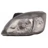 Kia Rio 2009-2011 Faro Izquierdo Regulación Eléctrica + Motor Con Intermitente Negro H4