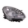Alfa Romeo Giulietta 2010-2021 Faro Derecho Ajuste Eléctrico + Motor Con Intermitente Ahumado H1+H7
