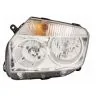 Dacia Duster 2010-2013 OES Farol Esquerdo Regulação Elétrica + Motor H1+H7 AL