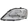 Dacia Logan 2008-2012 Faro Sinistro Regolazione Manuale/Elettrica Con Indicatore di Direzione Senza Motore H4