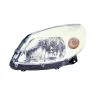 Dacia Sandero 2008-2012 Farol Cromado Esquerdo Com Pisca Cromado H4