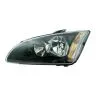 Ford Focus 2004-2008 Zwart Faro Sinistro Con Indicatore Zwarte Rand H1+H7