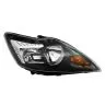 Ford Focus 2008-2011 Zwart/Chrome Faro Derecho Con Intermitente Negro Cromo H1+H7