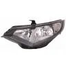 Honda Civic 2012+ 5drs Farol Esquerdo Ajuste Elétrico + Motor Com Pisca H7