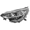 Renault Megane 2016+ 5drs Valeo Zwart Phare Gauche Réglage Électrique Avec Feu de Jour H7 LED Valeo